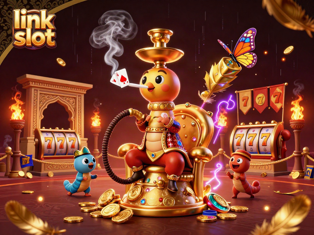 Engage with thrilling link slot adventures in an electrifying 3D casino world.