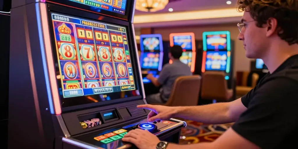Exciting gaming experience at slot88 with vibrant atmosphere and players.