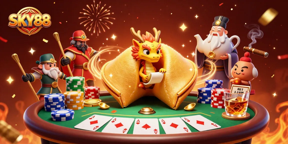 Engage in winning strategies at SKY88's exciting casino games with rich visuals and dynamic elements.