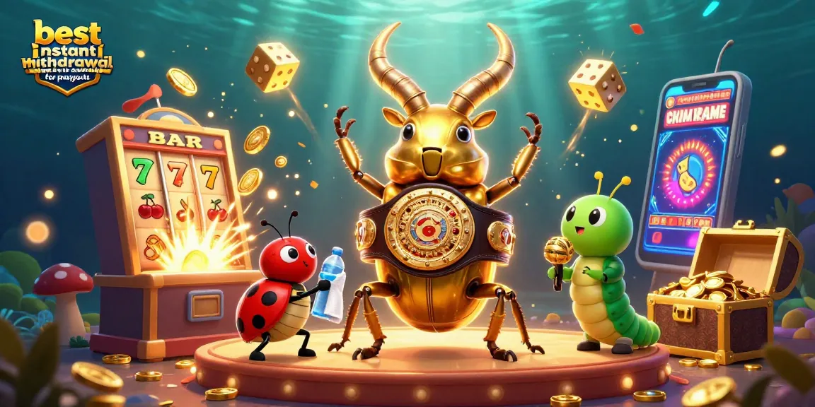 Engage with the best instant withdrawal casinos in Australia for payouts featuring vibrant 3D casino elements.